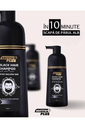 Șampon pentru înnegrirea părului 350 ml - Softto Plus [4]
