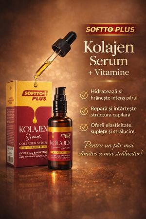 Ser de păr cu Colagen 50 ml - Softto Plus [1]