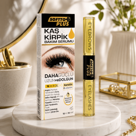 Ser pentru îngrijirea sprâncenelor și genelor 10+10 ml - Softto Plus [2]