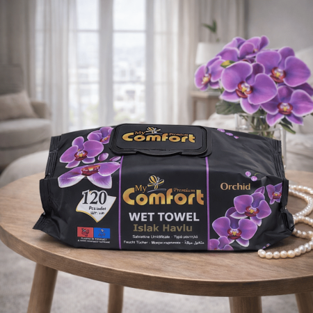 Şerveţele umede  Premium 120 buc - Black Orkid - My Comfort [1]