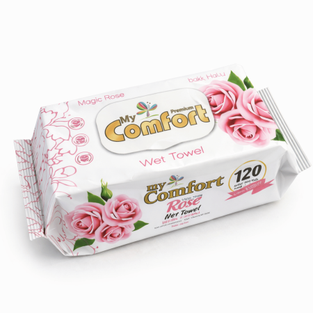 Ingrijire personală - Şerveţele umede  Premium 120 buc - Magic Rose - My Comfort