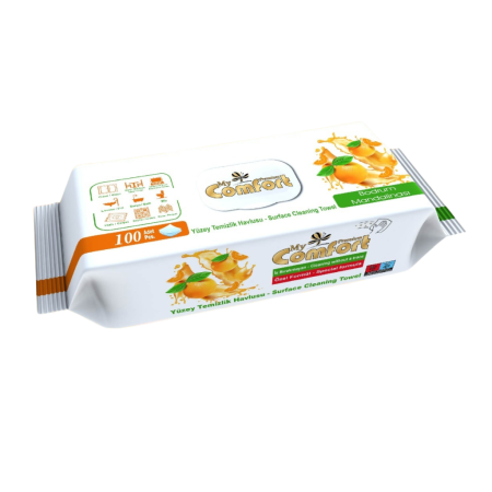 Articole menaj - Șervețele umede  Premium suprafețe 100 buc - My Comfort