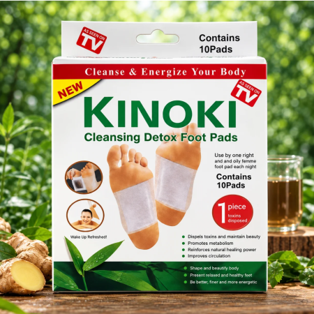 Ingrijire corporala - Set 10 plasturi detoxifiere KINOKI