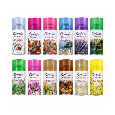Curăţenie & Organizare locuinţă - Set 12 Rezerve Odorizant Cameră - Orhide Flowers