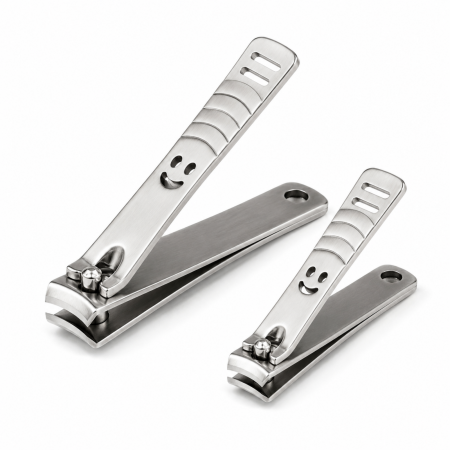 Accesorii manichiura & pedichiura - Set 2 unghiere profesionale din oțel inoxidabil pentru manichiură și pedichiură