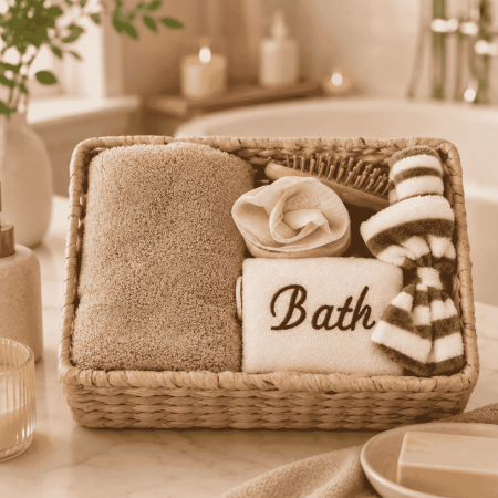 Set cadou spa și îngrijire personală,6 piese - Bej [1]
