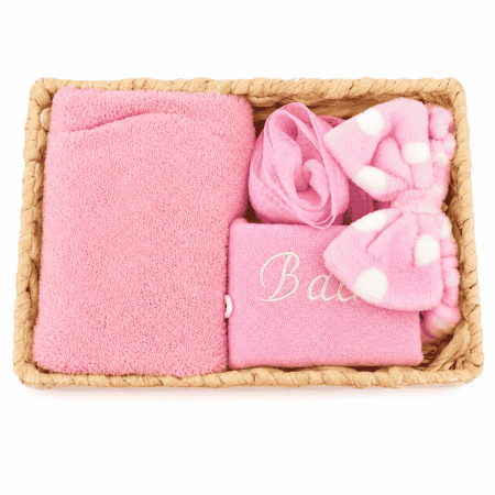 Ingrijire personală - Set cadou spa și îngrijire personală, 6 piese - Roz
