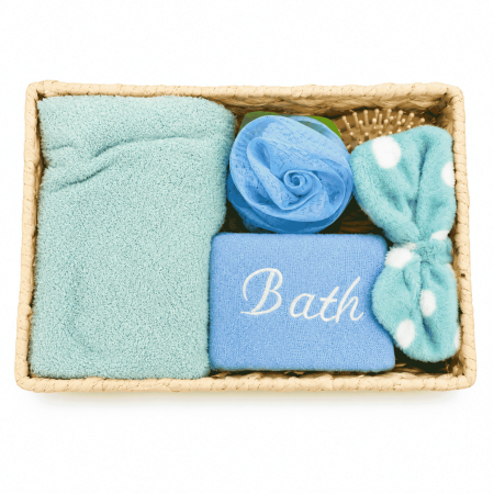 Ingrijire personală - Set cadou spa și îngrijire personală, 6 piese - Turcoaz