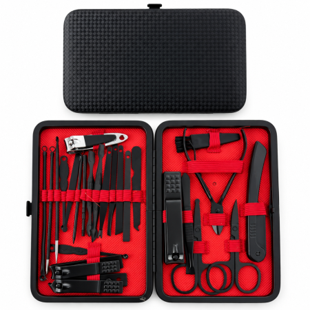 Accesorii manichiura & pedichiura - Set manichiură și pedichiură - 25 piese