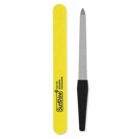 Accesorii manichiura & pedichiura - Set pentru îngrijirea unghiilor cu pilă lavabilă și pilă pentru cuticule