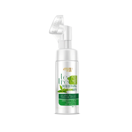 Cosmetice - Spumă de curățare a feței cu extract de arbore de ceai  150 ml - Softto Plus