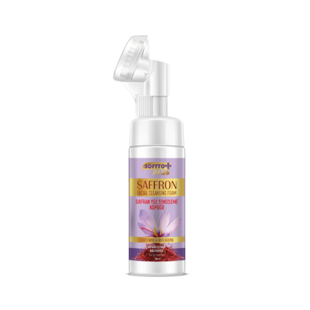 Cosmetice - Spumă de curățare a tenului cu șofran 150 ml - Softto Plus
