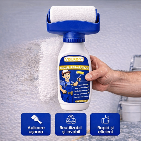 Trafalet „Micul reparator”, cu vopsea lavabilă, pentru retușuri rapide ale pereților [1]
