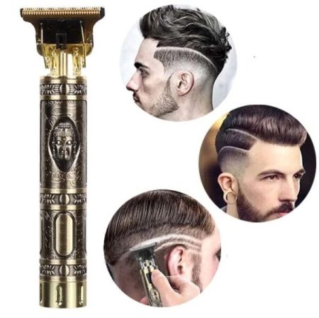 Ingrijire personală - Trimmer profesional - Mașină de tuns vintage T9 portabil, pentru tuns sau contur
