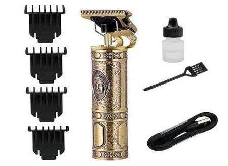 Trimmer profesional - Mașină de tuns vintage T9 portabil, pentru tuns sau contur [2]