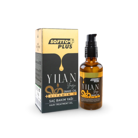 Ingrijire personală - Ulei de îngrijire a  părului cu extract șarpe 50 ml - Softto Plus