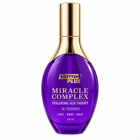 Ulei pentru față, corp și păr cu acid hialuronic, 120 ml - Miracle Complex [1]