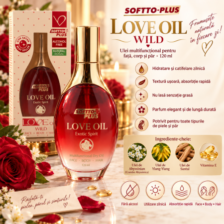 Ulei pentru îngrijirea părului și a pielii 120 ml - Love Oil [2]