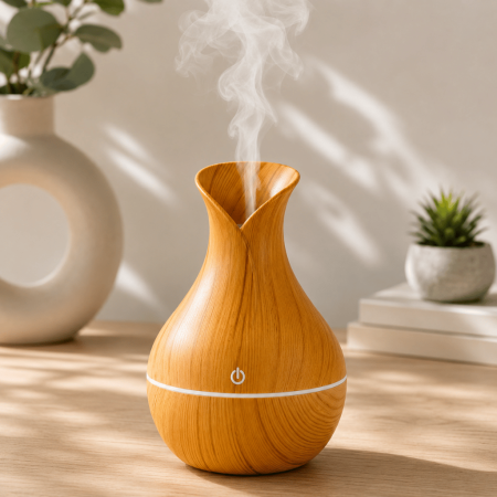 Curăţenie & Organizare locuinţă - Umidificator de aer cu difuzor aromaterapie