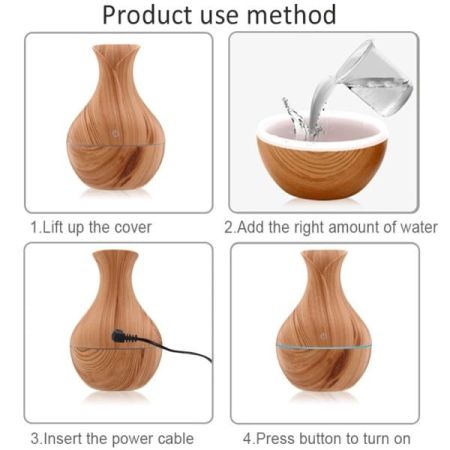 Umidificator de aer cu difuzor aromaterapie [2]