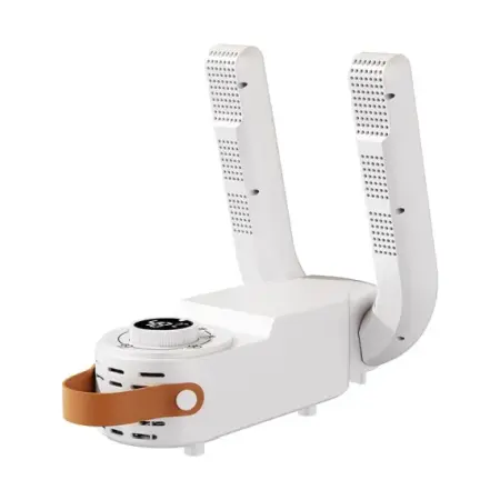 Uscător electric pentru încălțăminte, căciuli și mănuși, temporizator, oprire automată, ușor de pliat, alb,150W [3]