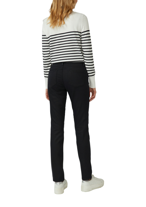 PANTALON SOliver 2161378 Slim Fit Negru [3]