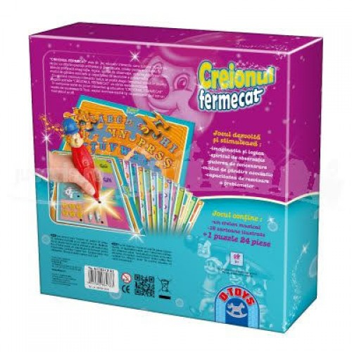 Creionul Fermecat + Puzzle 24 Piese Alfabet, Numere [3]