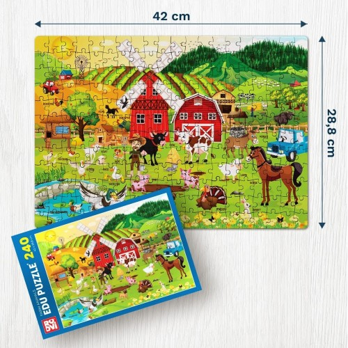 Edu Puzzle Animale De La Ferma 240pcs [2]