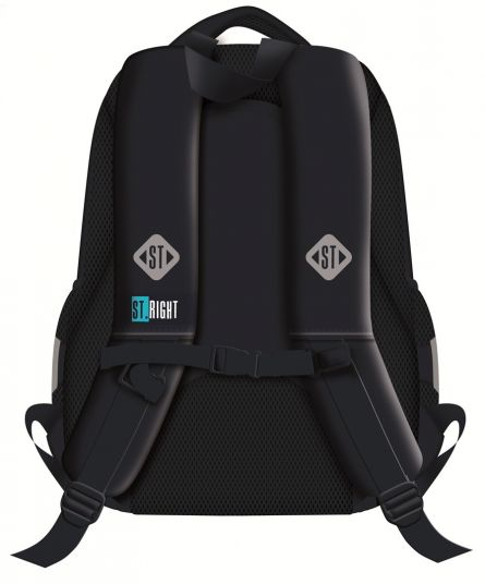 Ghiozdan Școlar ST.RIGHT BP-26 Blue T-Rex Majewski, Clasa 0–II, 20 L, 39 × 27 × 17 cm [2]