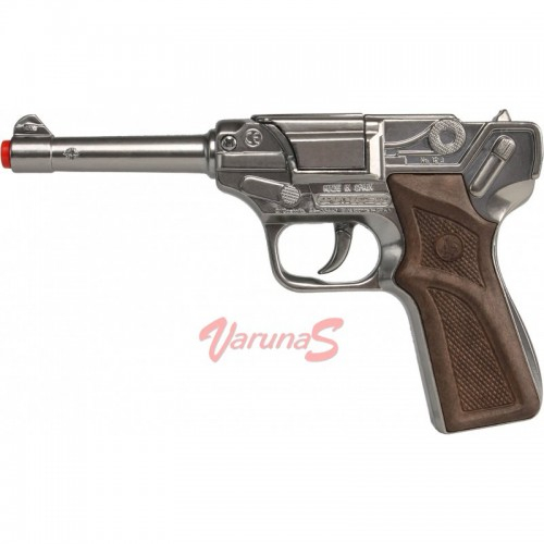 Gonher - Pistol Politie Culoare Otel 8 [3]