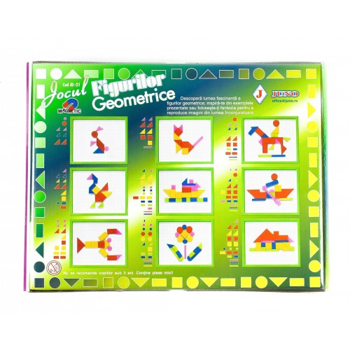 Juno - Joc Magnetic Figuri Geometrice [2]