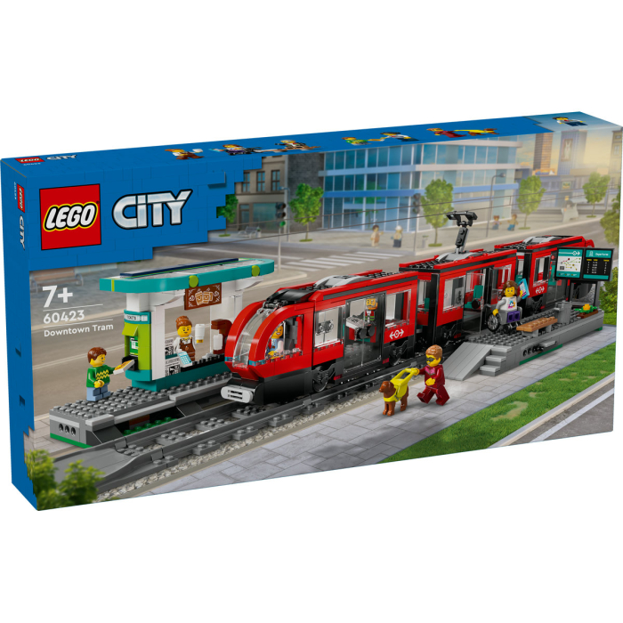 LEGO City – Stație și tramvai în centrul orașului [2]