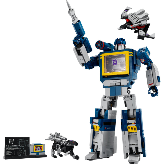 LEGO Icons – Transformers: Soundwave [3]