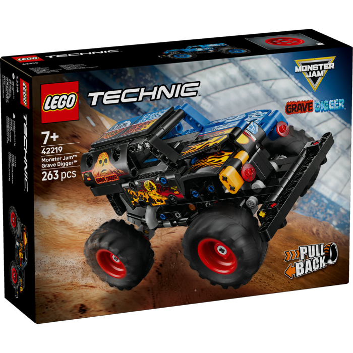 LEGO Technic Monster Jam Grave Digger Foc și Gheață [2]