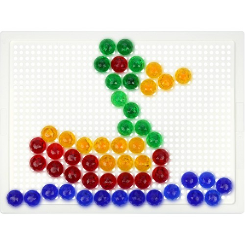 Mozaic Transparent Sidefiu 80pcs - 15mm [2]