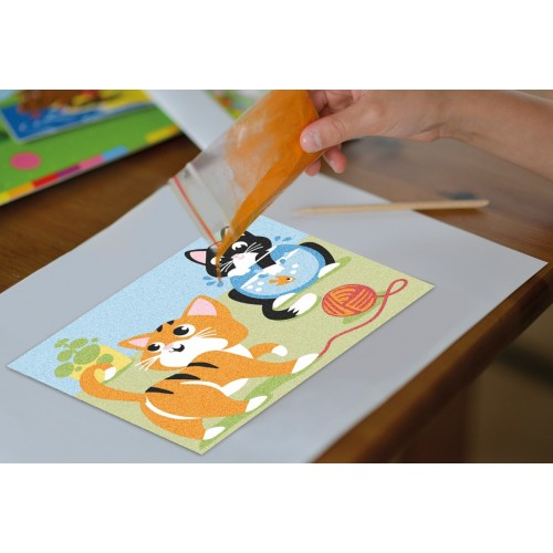 Pictura Cu Nisip - Animale [3]