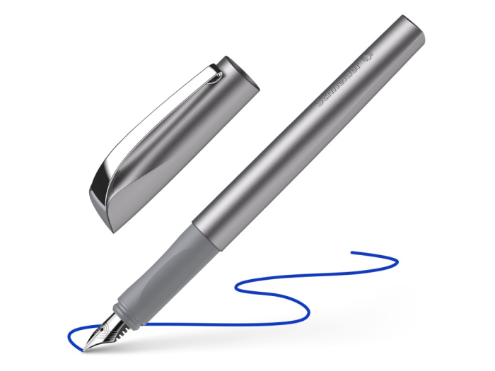 Stilou Schneider Ceod Shiny Roz – design metalic, peniță M din inox cu vârf de iridiu [2]