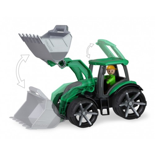 Truxx 2 - Tractor Cu Cupa Si Figurina Prezentator 35cm [3]