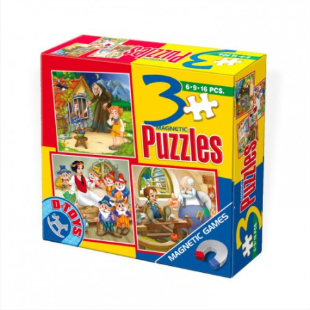 Puzzle - 3 Puzzle - Basme Magnetic