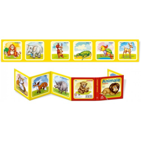 Educative - Carte Plianta - Animale Salbatice