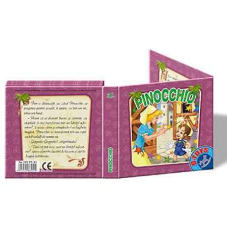 Jucarii Bebe - Carte Plianta - Pinocchio