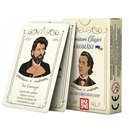 Educative - Carti De Joc - Scriitori Clasici Romani