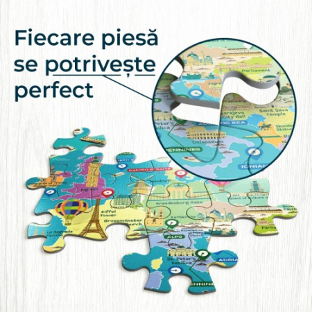 Edu Puzzle Descopera Europa 240pcs [2]