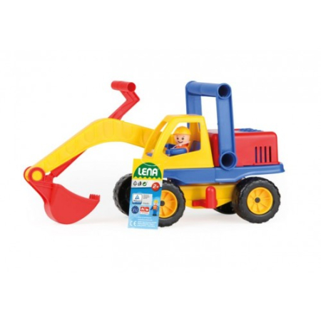 Masini - Excavator Cu Figurina 32cm