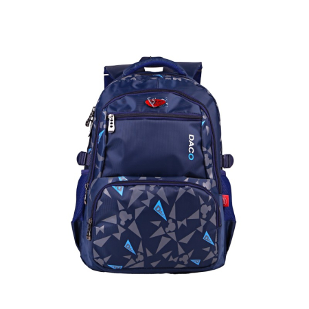 Ghiozdane - Ghiozdan DACO 38 cm – 5 compartimente, compartiment antifurt, ergonomic