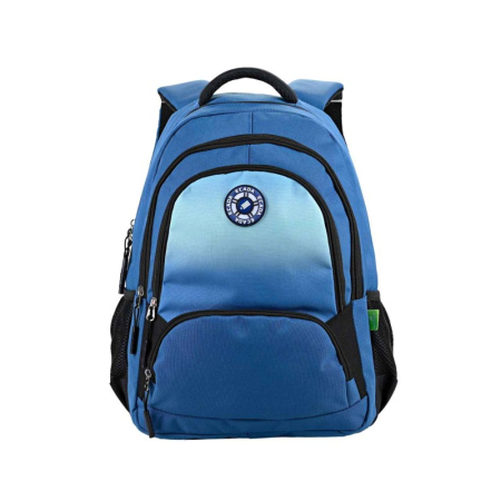 Rechizite - Ghiozdan ECADA 46 cm – 4 compartimente, ergonomic, albastru
