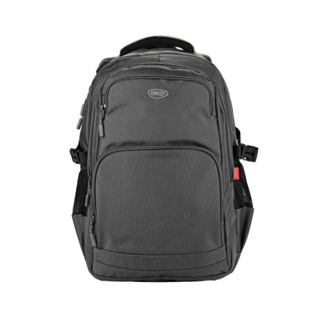 Ghiozdane - Ghiozdan școlar DACO 46 cm verde închis – 4 compartimente, rezistent și ergonomic