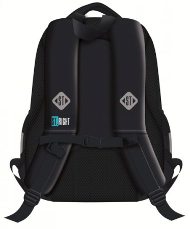 Ghiozdan Școlar ST.RIGHT BP-26 Blue T-Rex Majewski, Clasa 0–II, 20 L, 39 × 27 × 17 cm [1]