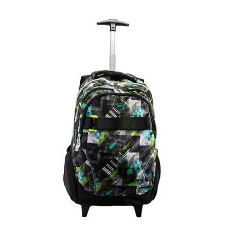 Ghiozdane - Ghiozdan troller DACO 44,5 cm – model Geometry, ergonomic și rezistent