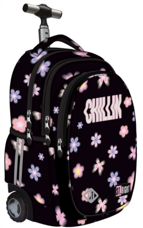 Rechizite - Ghiozdan Troller ST.RIGHT TB-01 Flower Mood Majewski, 26 L, 44 × 32 × 25 cm